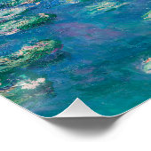 《植物》スイレンバイクロードモネファインアート絵画ズ ポスター (コーナー)