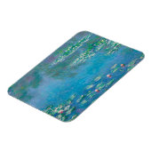 《植物》スイレンバイクロードモネファインアート絵画ズ マグネット (左側)