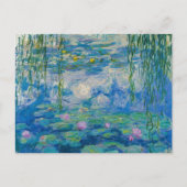《植物》スイレンバイクロードモネ シーズンポストカード (正面)