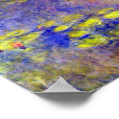 《植物》スイレンバイクロードモネ ポスター (角)