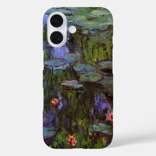 《植物》スイレンバイクロードモネ iPhone 16ケース