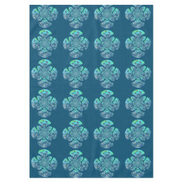 《植物》スイレンパターン（の模様が）あるトンボ テーブルクロス