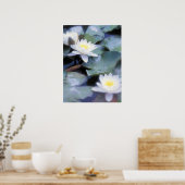 《植物》スイレンポスター ポスター (キッチン)