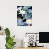 《植物》スイレンポスター ポスター (ホームオフィス)