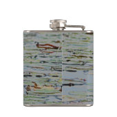 《植物》スイレンポンドレイクフラワーIドリンクフラスコ フラスク (裏面)