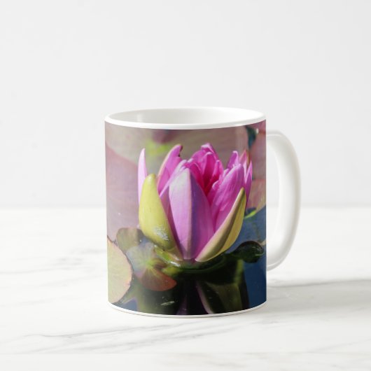 《植物》スイレンマグカップ コーヒーマグカップ (正面右)