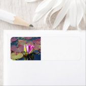 《植物》スイレン差出人住所ラベル ラベル (インサイチュ)