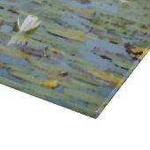 《植物》スイレン湖花水彩画板 カッティングボード (角)