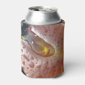 《植物》スイレン葉クーラーボックス 缶クーラー (缶正面)