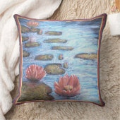 《植物》スイレン クッション (ブランケット)