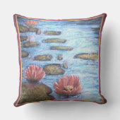 《植物》スイレン クッション (裏面)