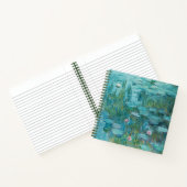 《植物》スイレン（クロード・モネ， 1915） ノートブック (内部)