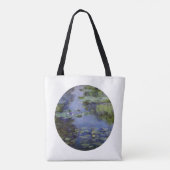 《植物》スイレン トートバッグ (裏面)