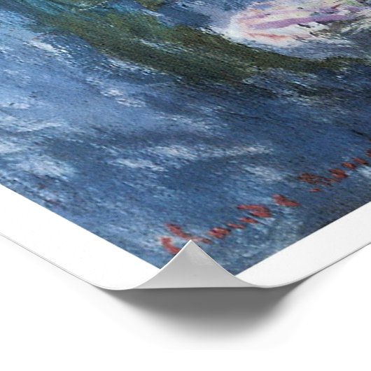 《植物》スイレン ポスター (角)