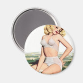 《植物》スイレン マグネット (正面/裏面)