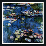 《植物》スイレン; 1914年モネ ポスター<br><div class="desc">ヴィンテージ絵画印象派の「《植物》スイレン」 1914年のクロード・モネ。</div>