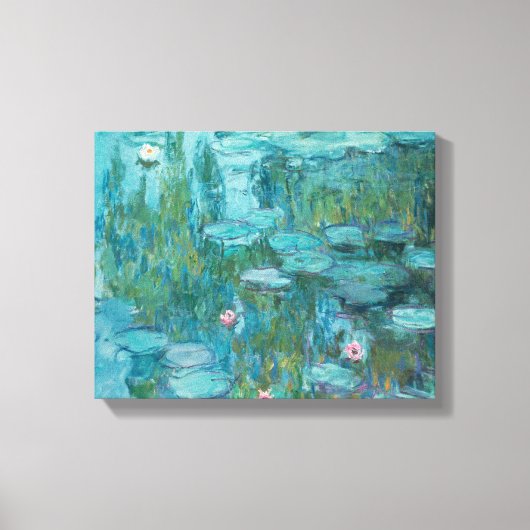 《植物》スイレン(1915) キャンバスプリント (正面)