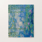 《植物》スイレン, 1916-1919 by Claude Monet ジグソーパズル (縦)