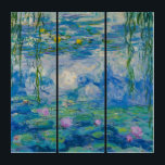 《植物》スイレン, 1916-1919 by Claude Monet トリプティカ<br><div class="desc">クロード・モネ – 《植物》スイレン,  1916-1919.オスカーフランスの・クロード・モネ（1840年～1926年）は、モダニズムへの鍵の前駆と見られる印象派の画家で創始者であ絵を描り、特に彼が自然を知覚した時に絵を描は、その前兆と見なされている。</div>