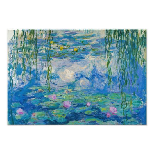 《植物》スイレン, 1916-1919 by Claude Monet フォトプリント (正面)