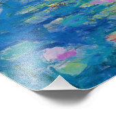 《植物》スイレン, 1916-1919 by Claude Monet フォトプリント (角)