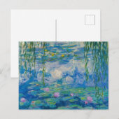《植物》スイレン, 1916-1919 by Claude Monet ポストカード (正面/裏面)