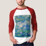 《植物》スイレン, 1916-1919 by Claude Monet Tシャツ<br><div class="desc">クロード・モネ – 《植物》スイレン,  1916-1919.オスカーフランスの・クロード・モネ（1840年～1926年）は、モダニズムへの鍵の前駆と見られる印象派の画家で創始者であ絵を描り、特に彼が自然を知覚した時に絵を描は、その前兆と見なされている。</div>