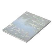 《植物》スイレンbyクロード・モネ,ヴィンテージの花 ノートパッド (回転)