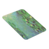 《植物》スイレンbyクロード・モネ，ヴィンテージ印象主義 マグネット (右側)