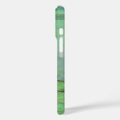 《植物》スイレンbyクロード・モネ,ヴィンテージ印象主義 Case-Mate iPhoneケース (裏面 / 左)