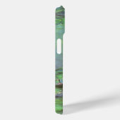 《植物》スイレンbyクロード・モネ，ヴィンテージ印象主義 Case-Mate iPhoneケース (裏面 / 右)