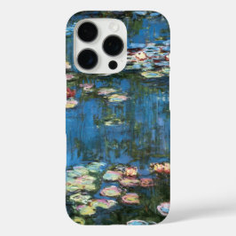 《植物》スイレンbyクロード・モネ,ヴィンテージ印象主義 iPhone 16 proケース