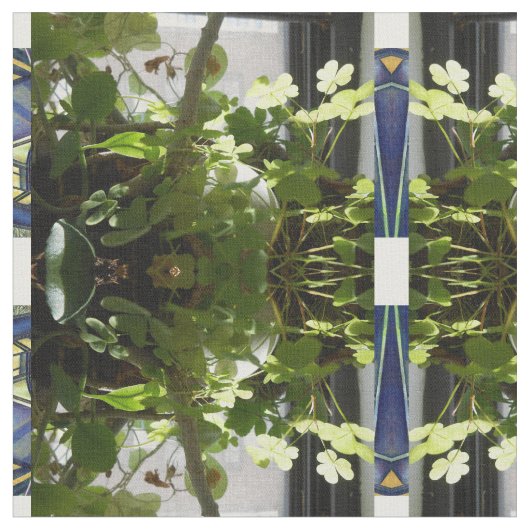 植物 ファブリック (クローズアップ)