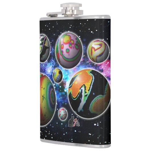 植物 フラスク (左)