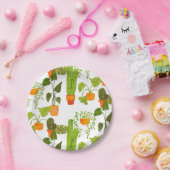 植物 ペーパープレート (パーティー)