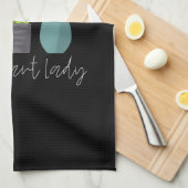 植物 – 熱狂する Plant Lady キッチンタオル (四つ折り)