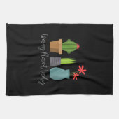 植物 – 熱狂する Plant Lady キッチンタオル (横)