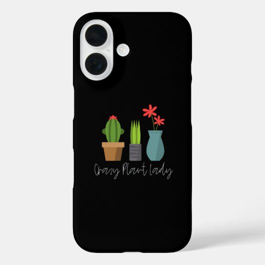 植物 – 熱狂する Plant Lady Case-Mate iPhoneケース (裏面)