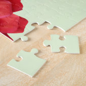 《植物》百日草のシェード・オブ・オレンジ ジグソーパズル (側面)