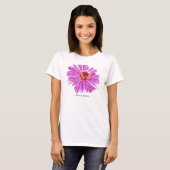 《植物》百日草のティー Tシャツ (正面フル)