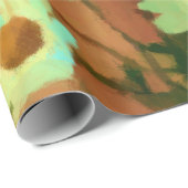 《植物》百日草エレガンス花 ラッピングペーパー (ロールコーナー)