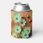 《植物》百日草エレガンス花 缶クーラー (缶裏面)
