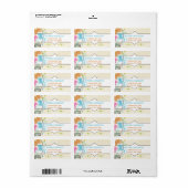 《植物》百日草カラフルズメイソンジャールワイルドフラワー結婚ズ ラベル (フルシート)