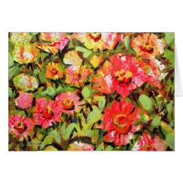 《植物》百日草パターン#181020