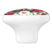 《植物》百日草フラワーガーデンフローラ セラミックノブ (側面)