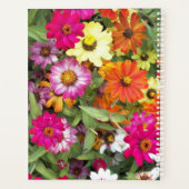 《植物》百日草フラワーガーデンフローラ プランナー手帳 (裏面)