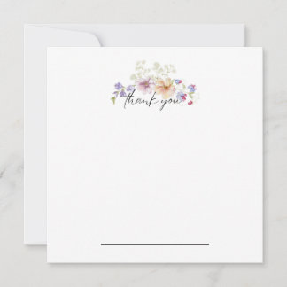 《植物》百日草フローラサンキューノーテカード サンキューカード