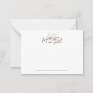 《植物》百日草フローラノテカードサンキュー ノートカード