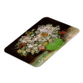 《植物》百日草付き花瓶：ヴィンセント・ヴァン・ゴッホ マグネット (左側)