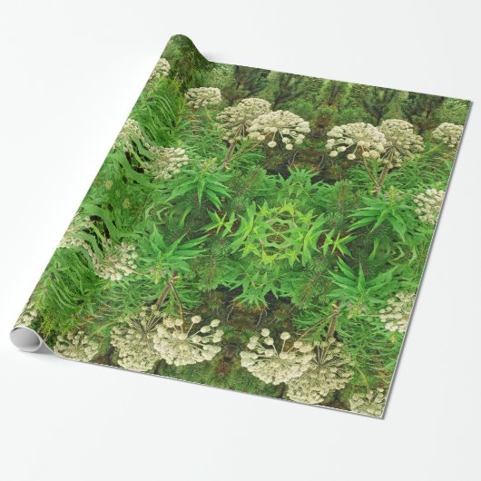 植物、自然写真ラッピング紙 ラッピングペーパー (アンロールド)